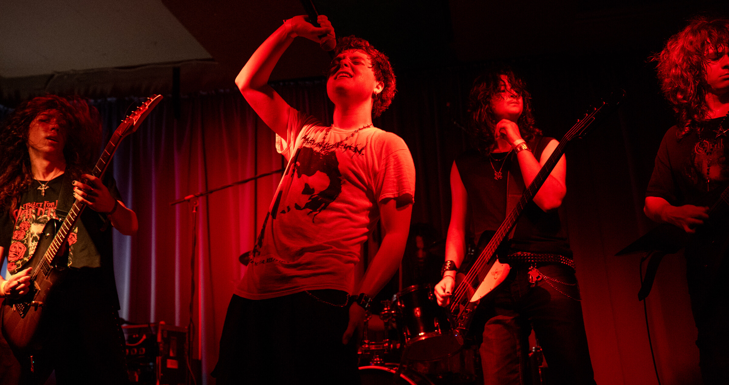 Trinacria live auf der Bühne im ZAP Duisburg